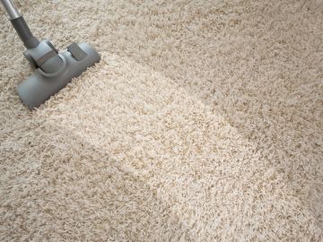 Vacuum on carpet